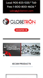 Mobile Screenshot of globetron.com